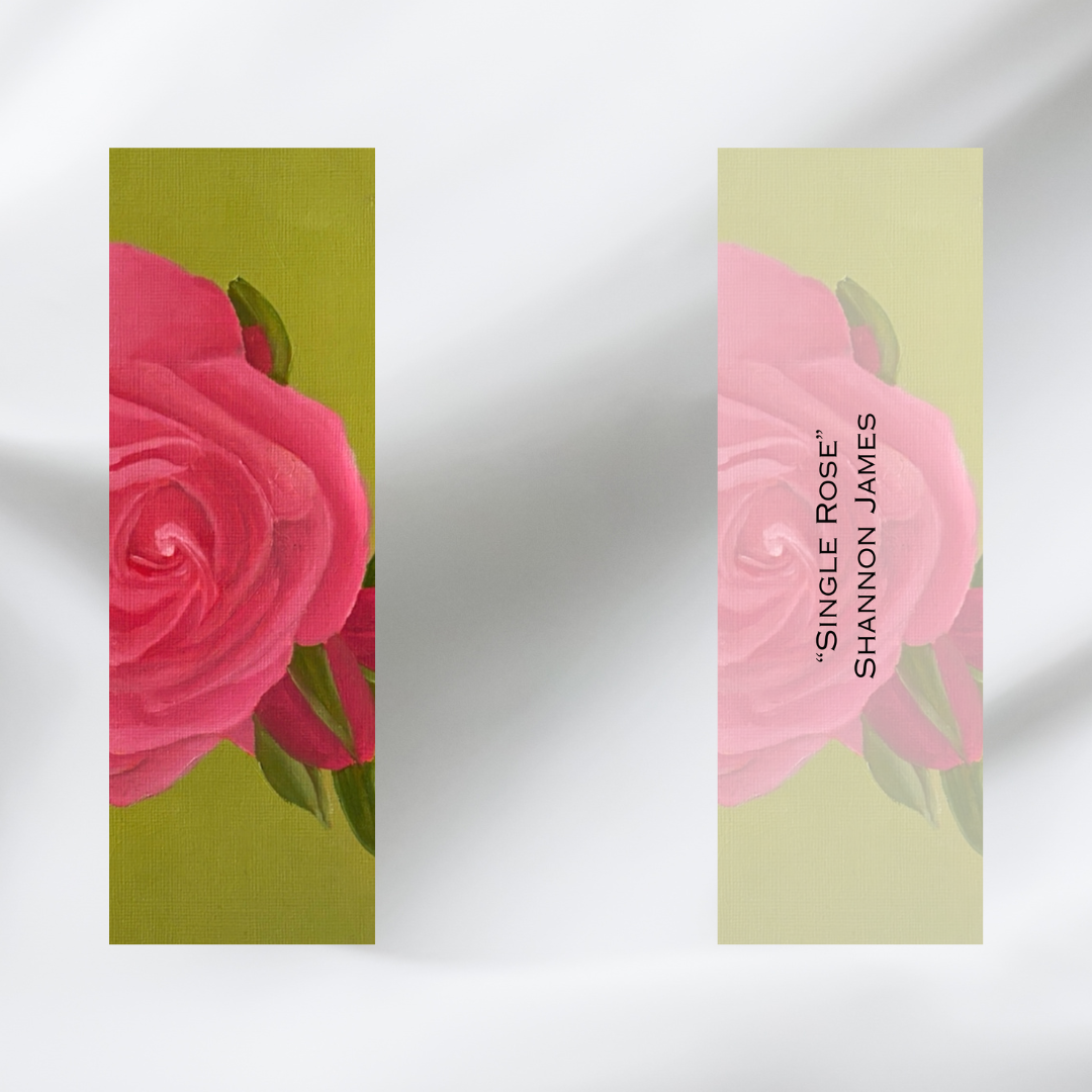 Single Rose - Bookmark