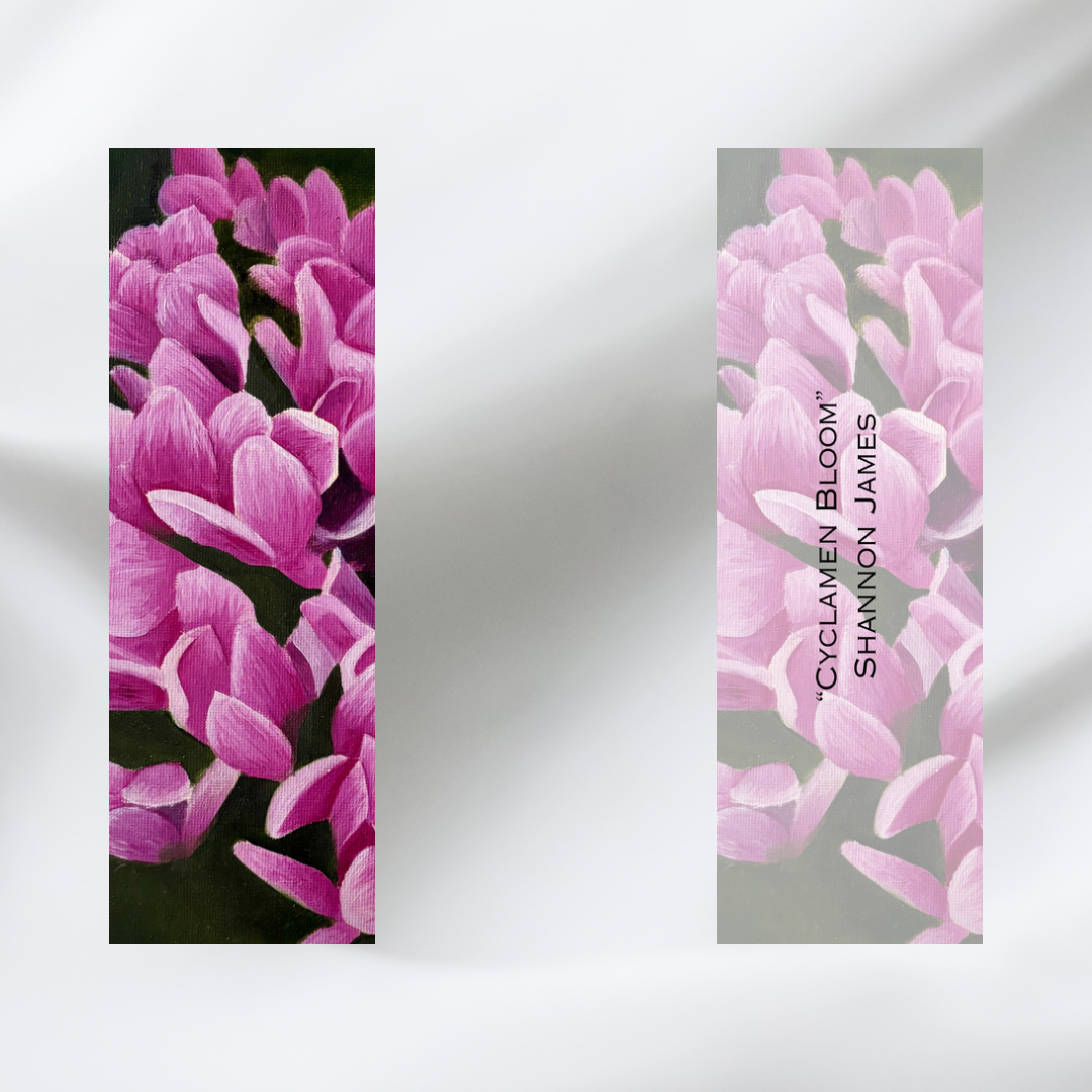 Cyclamen Bloom - Bookmark