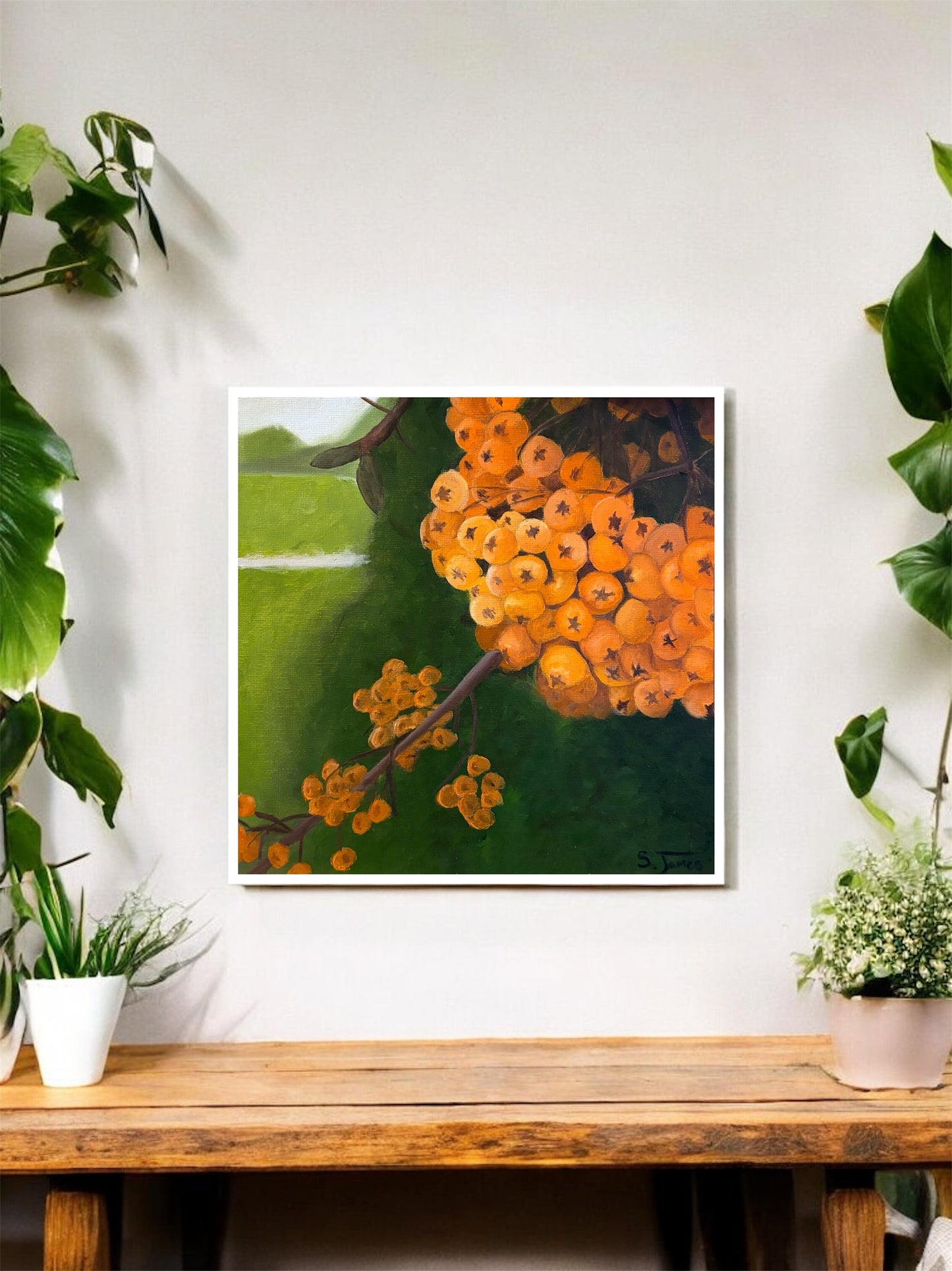 Firethorn - Floral Giclee Print | Shannon James