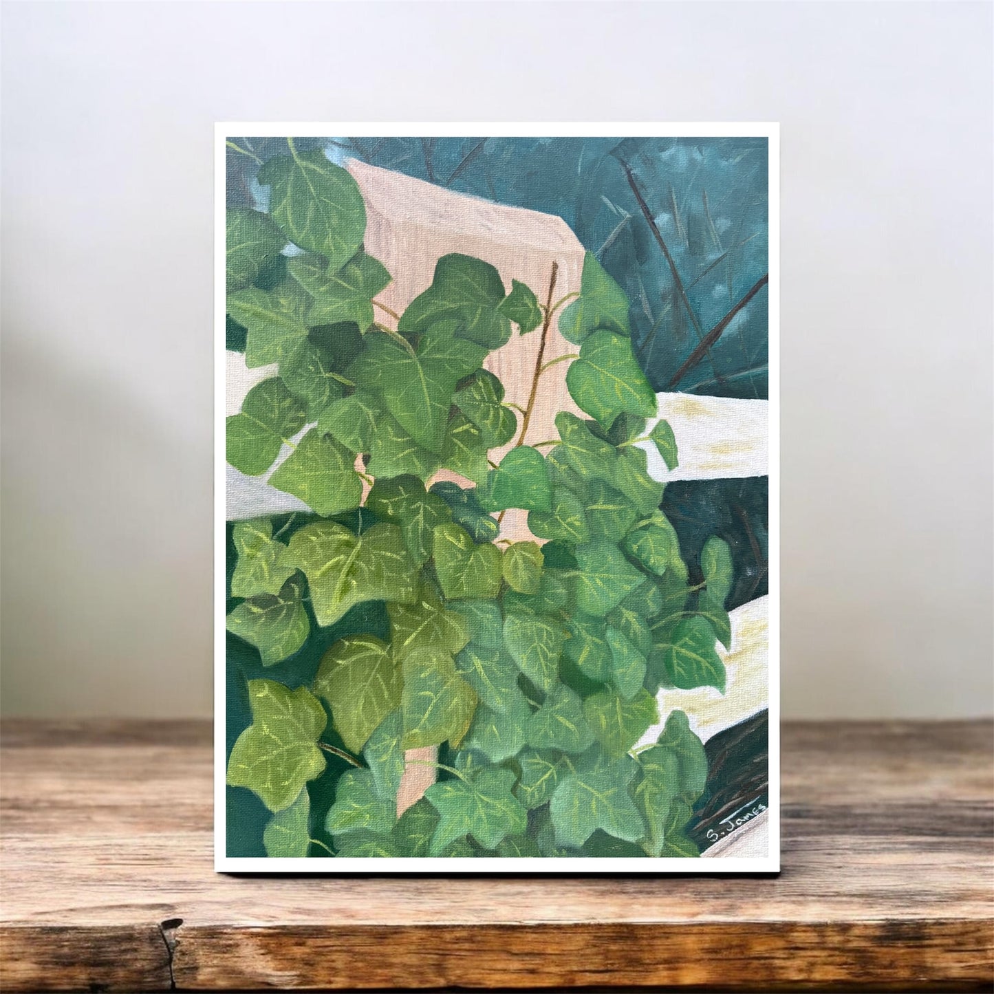 Ivy at the Cottage - Botanical Floral Giclee Print | Shannon James