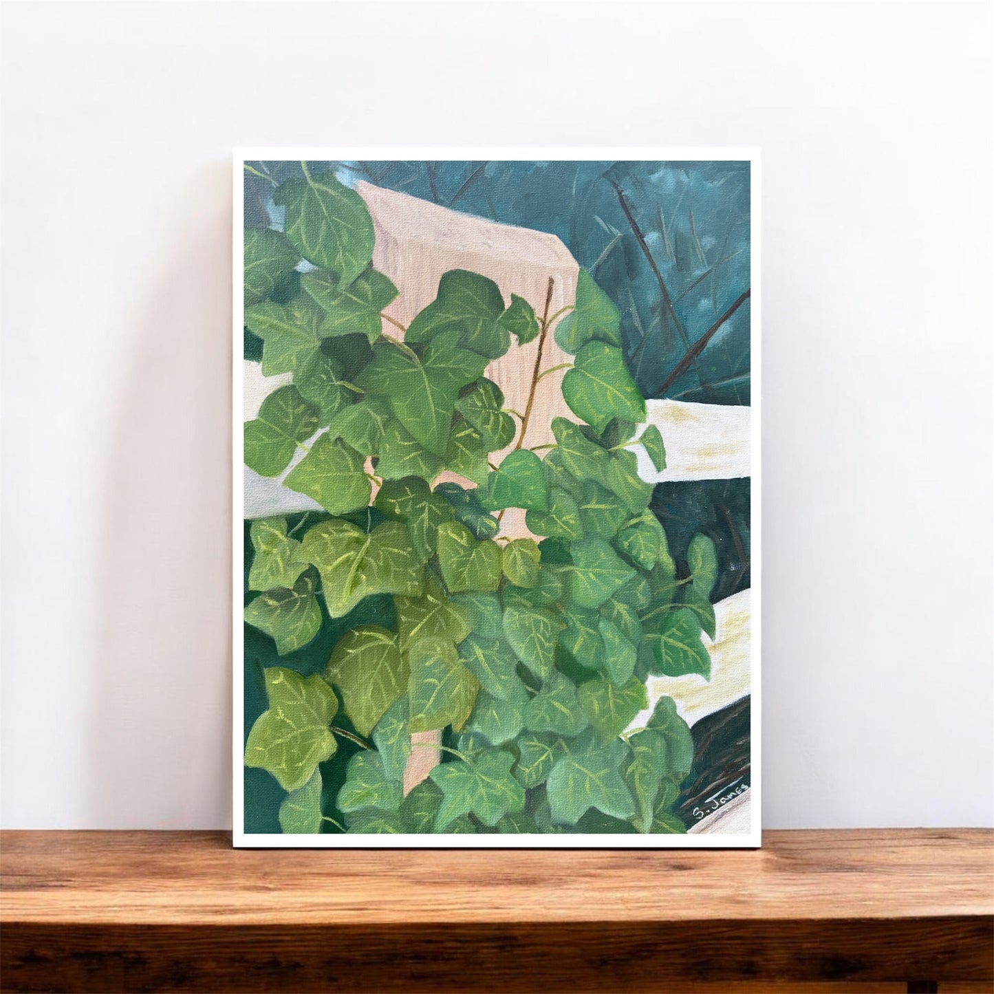 Ivy at the Cottage - Botanical Floral Giclee Print | Shannon James