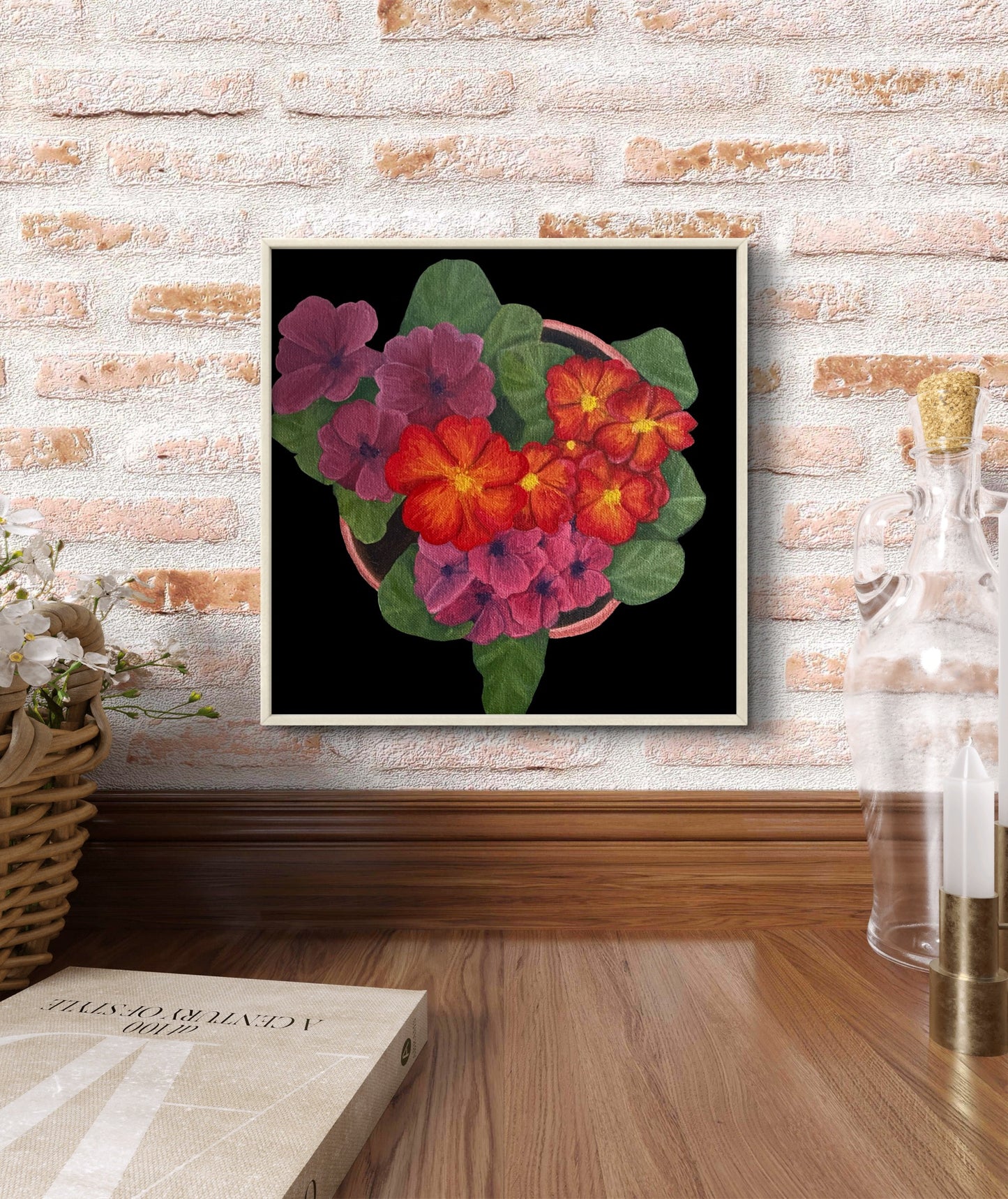 Primrose 1 - Botanical Oil Painting | Shannon James