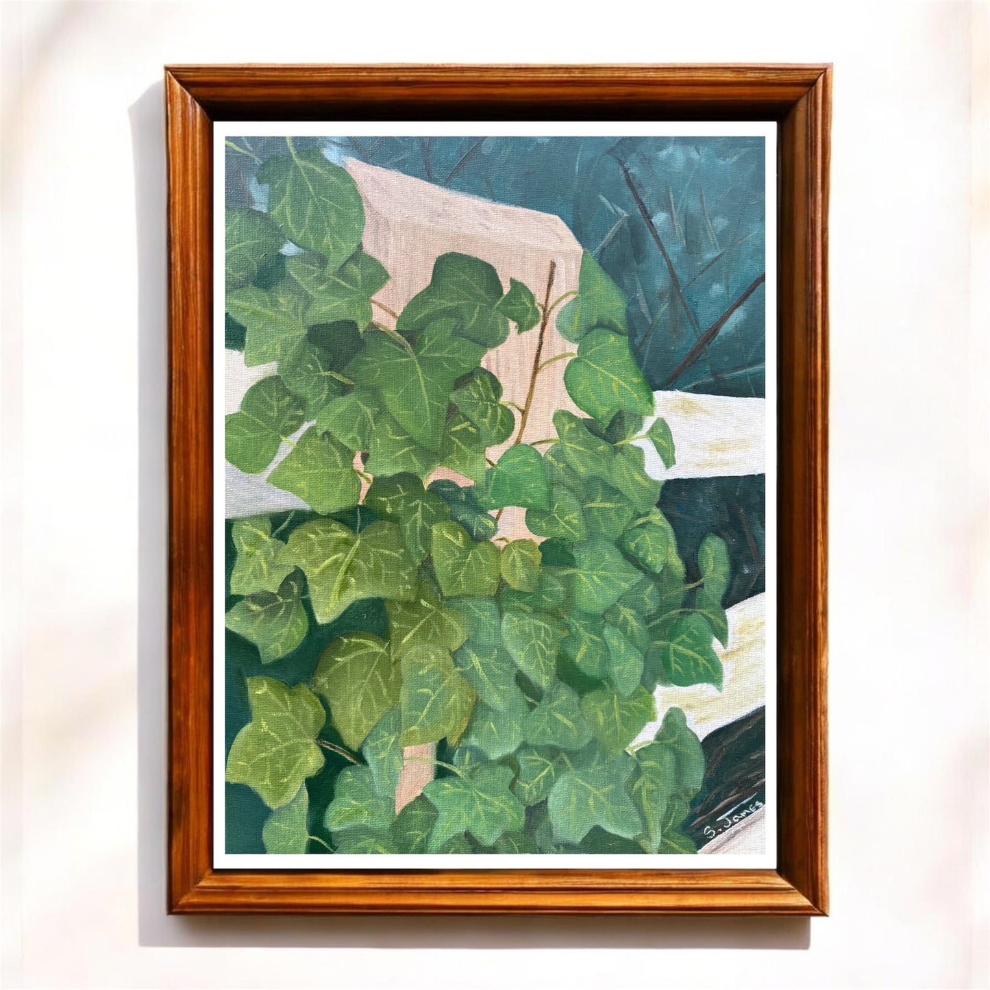 Ivy at the Cottage - Botanical Floral Giclee Print | Shannon James