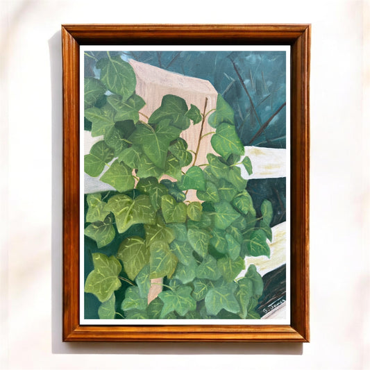 Ivy at the Cottage - Botanical Floral Giclee Print | Shannon James