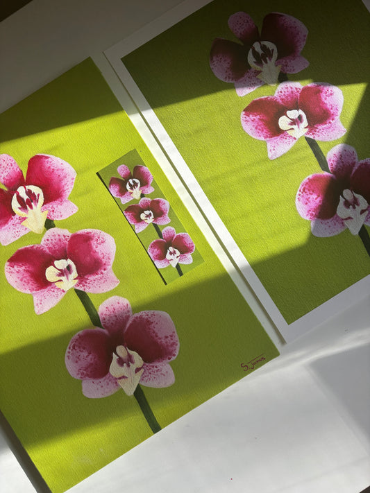 Orchid #1 - Bookmark