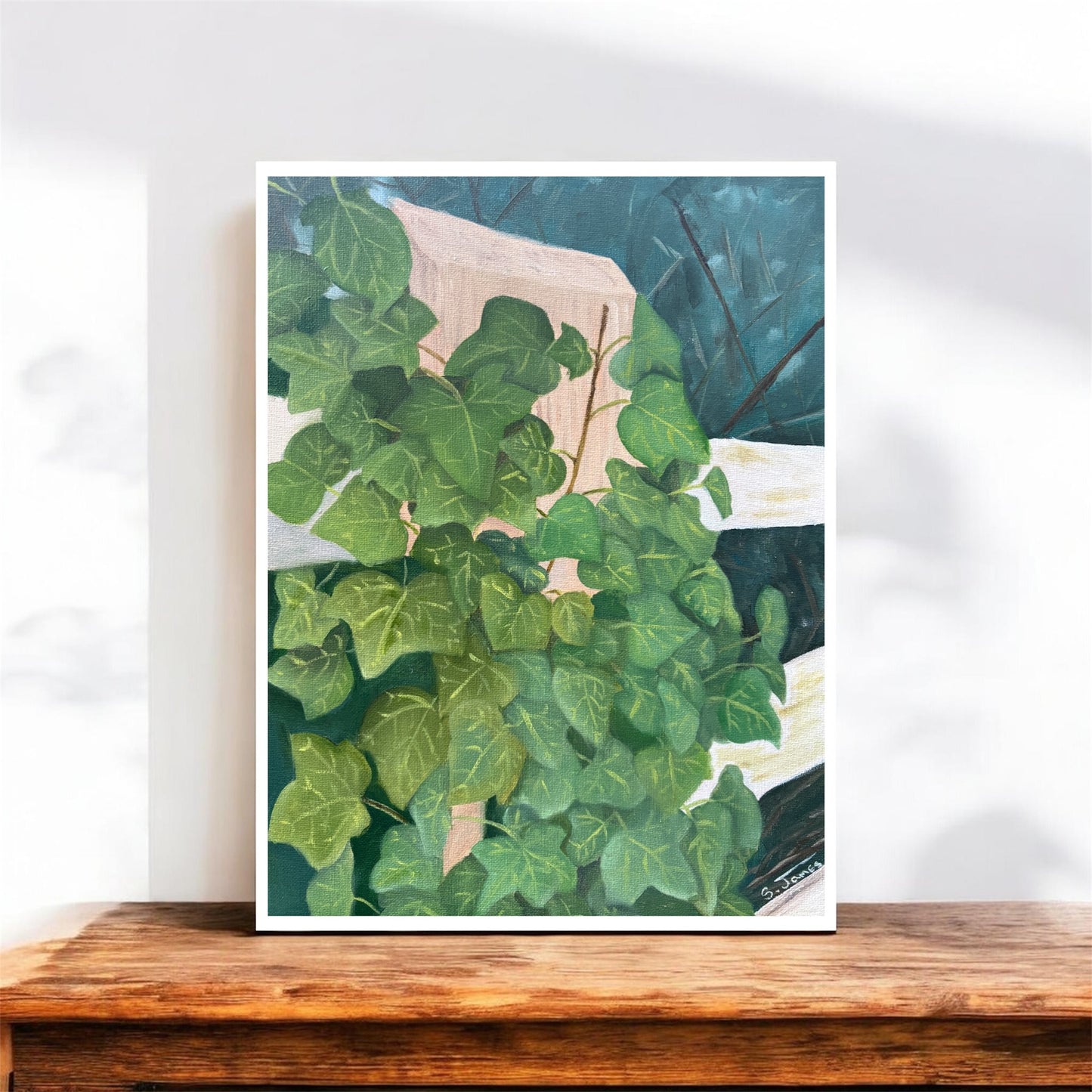 Ivy at the Cottage - Botanical Floral Giclee Print | Shannon James