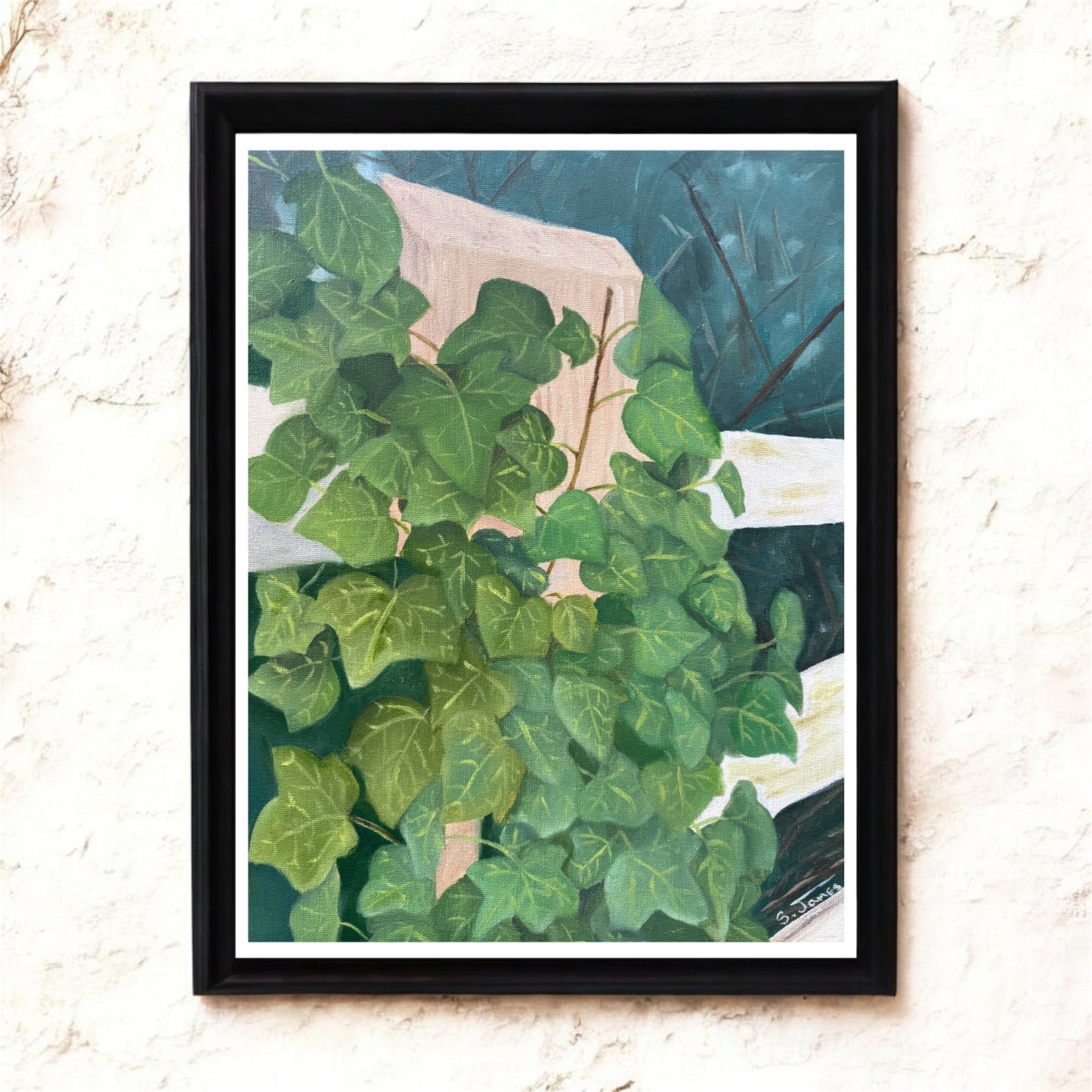 Ivy at the Cottage - Botanical Floral Giclee Print | Shannon James