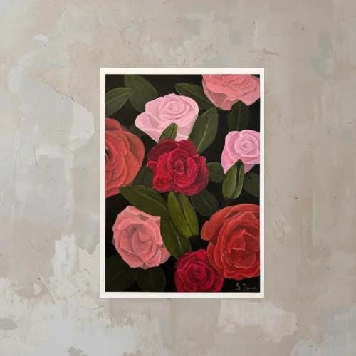 Roses of Reverie - Floral Giclee Print | Shannon James