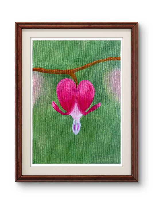 Bleeding Heart - 5x7” Giclee Print | Shannon James