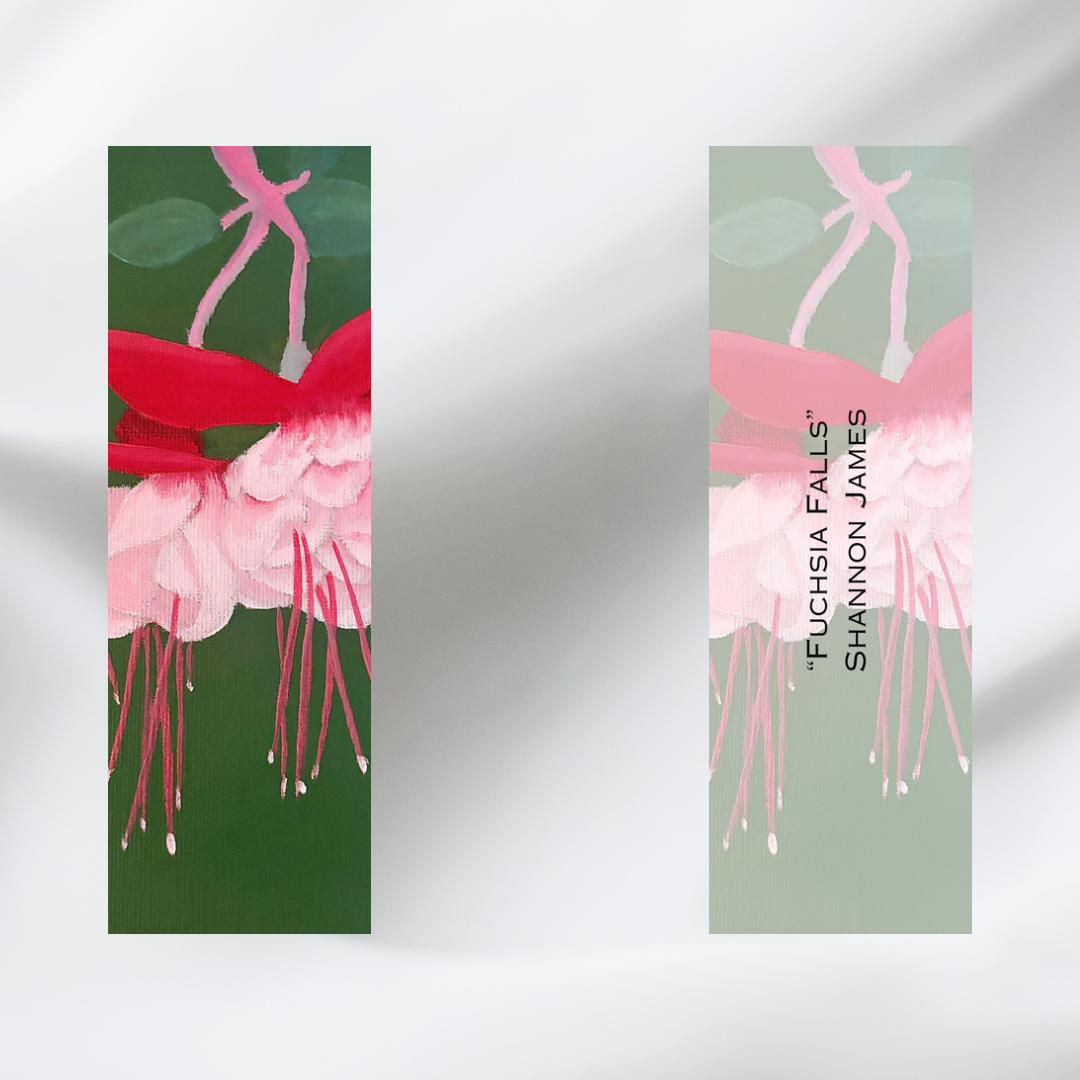 Fuchsia Falls - Bookmark