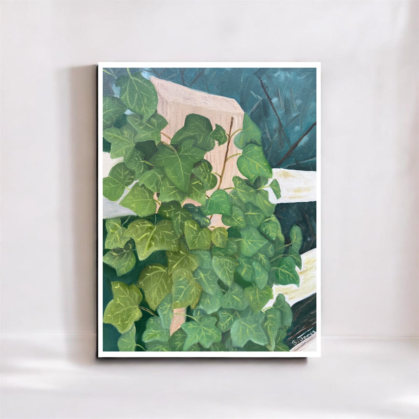 Ivy at the Cottage - Botanical Floral Giclee Print | Shannon James