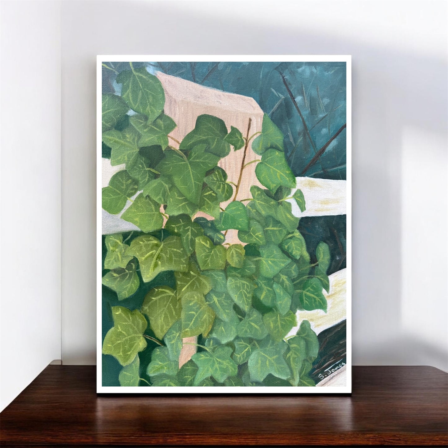 Ivy at the Cottage - Botanical Floral Giclee Print | Shannon James