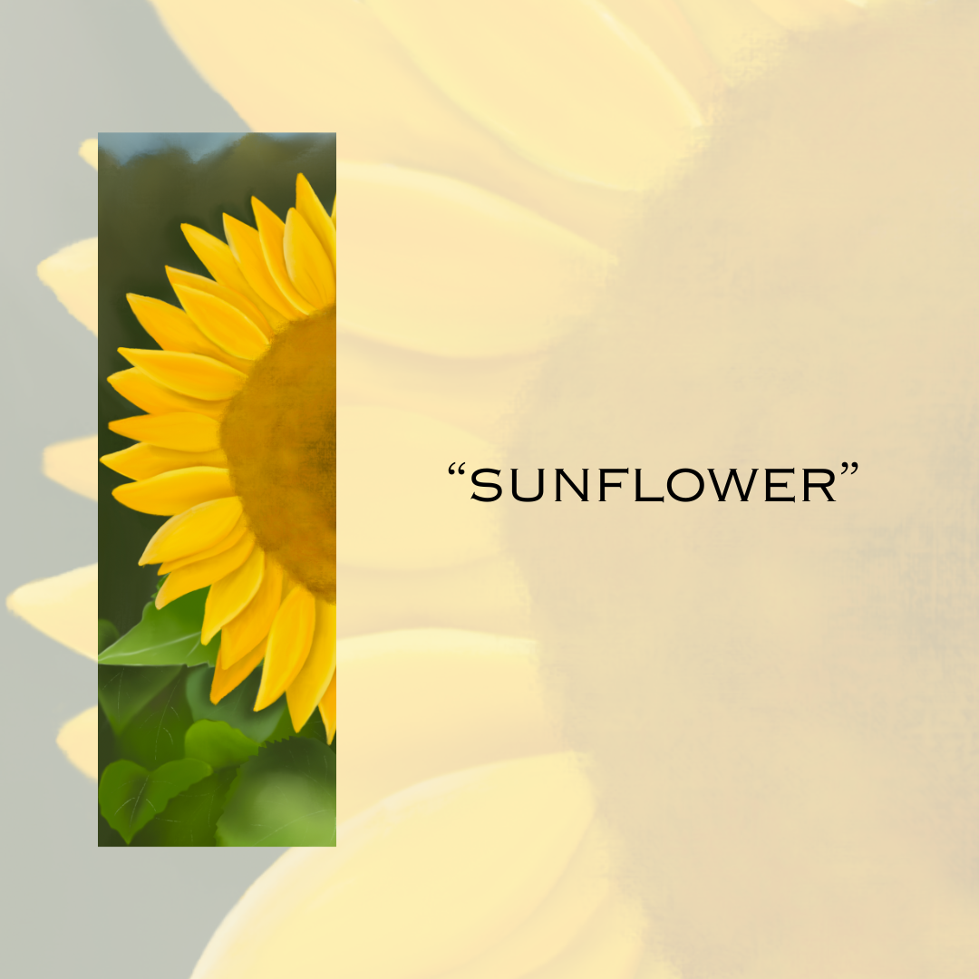 Sunflower - Bookmark