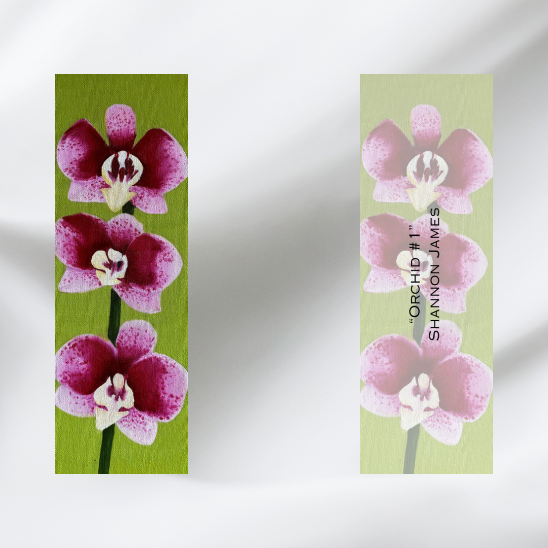 Orchid #1 - Bookmark