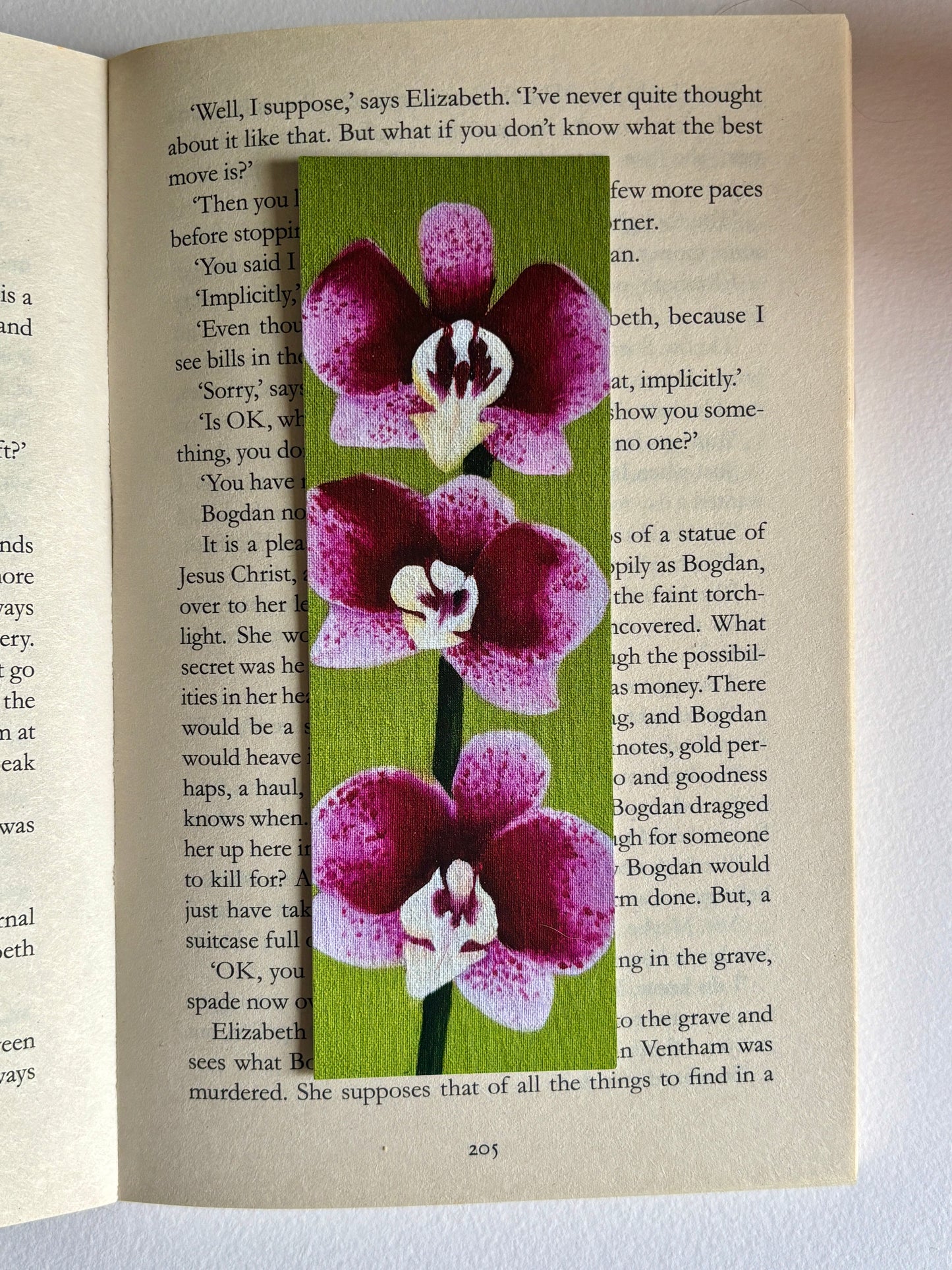 Orchid #1 - Bookmark